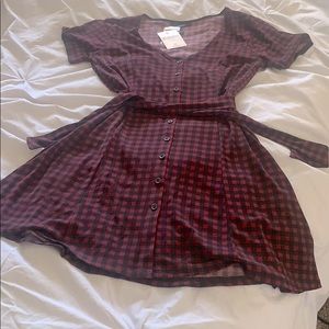 Forever 21 red/black skater dress - tags still on